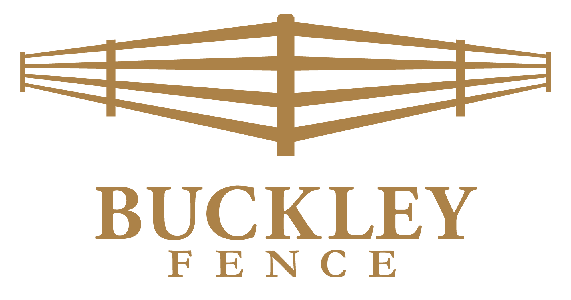 Buckley Fence gold logo